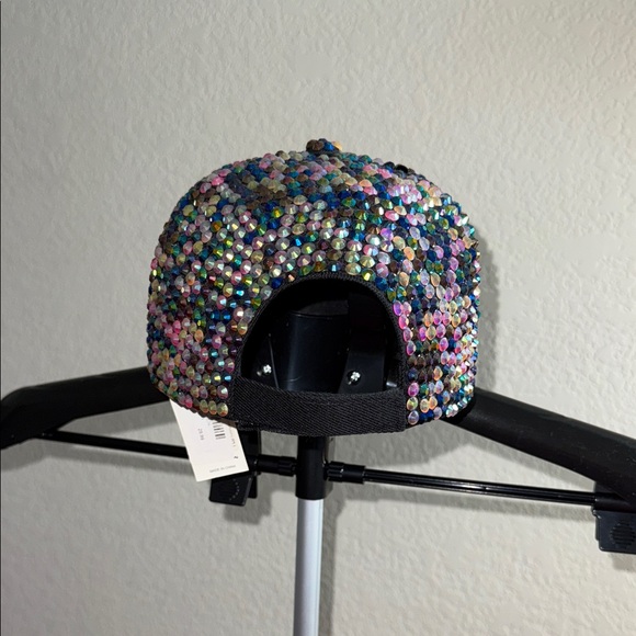3 Sparkling Multicolor Rhinestone Caps - Picture 10 of 16